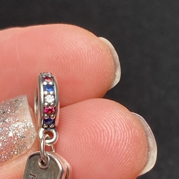 #11 Retired Authentic Pandora Hero Dog Tags charm - Picture 6 of 8